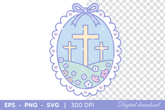 Christian Crosses Easter Faith Pastel Embroidery Design Review