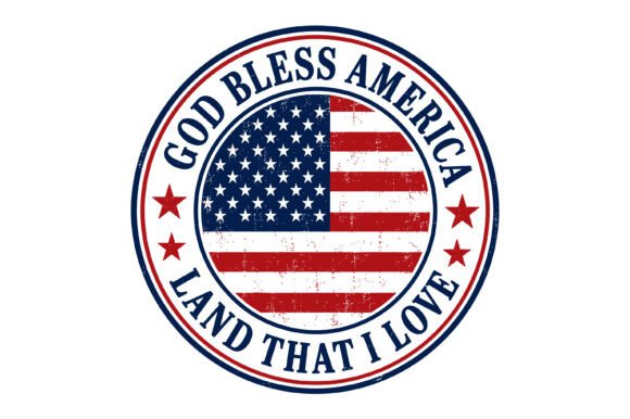 God Bless America Badge SVG Review for Real Embroidery Projects