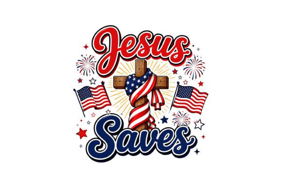 Jesus Saves Patriotic SVG Review for Real Projects