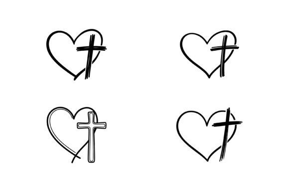 Love Faith Cross Heart Icons Embroidery Design Review