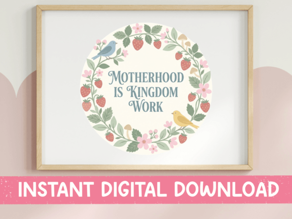 Motherhood Kingdom Birds SVG PNG Review: A Thoughtful Embroidery Design for Heartfelt Projects