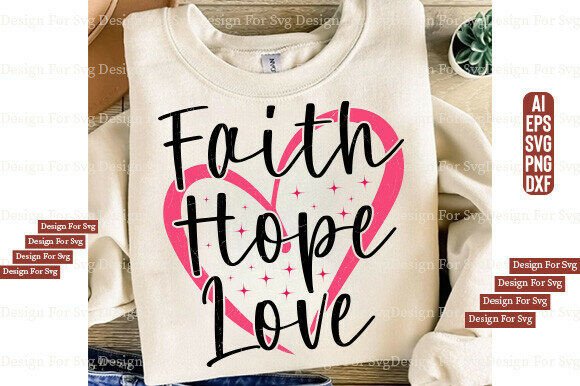 Reviewing Faith, Hope, Love PNG for Trendy Christmas Projects