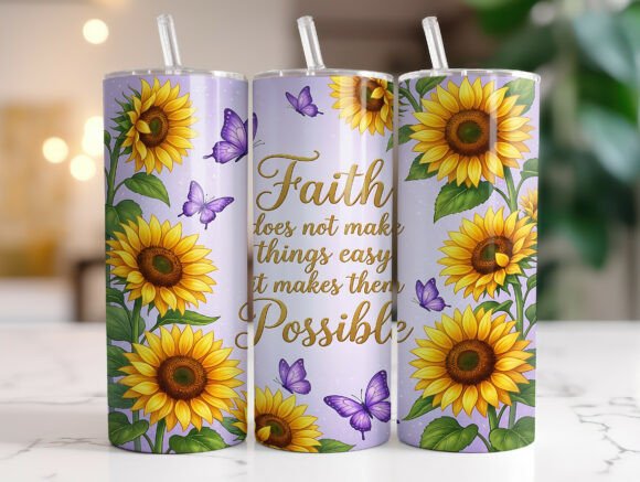 Reviewing Faith Spiritual Inspiration Tumbler Wrap for Real Projects