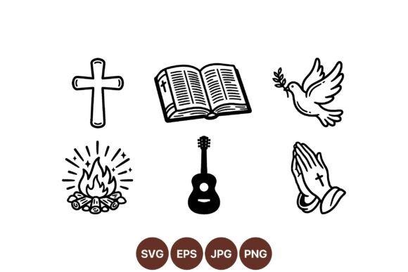 Reviewing Faith Symbols Clipart Collection for Real Embroidery Projects