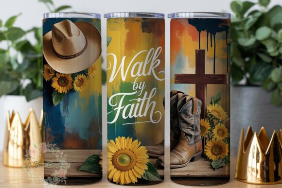 Rustic Faith Sunflowers Skinny Tumbler Review: A Designerβs Perspective