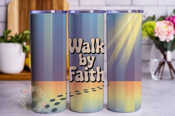 Walk by Faith Gradient Tumbler Wrap Design Review